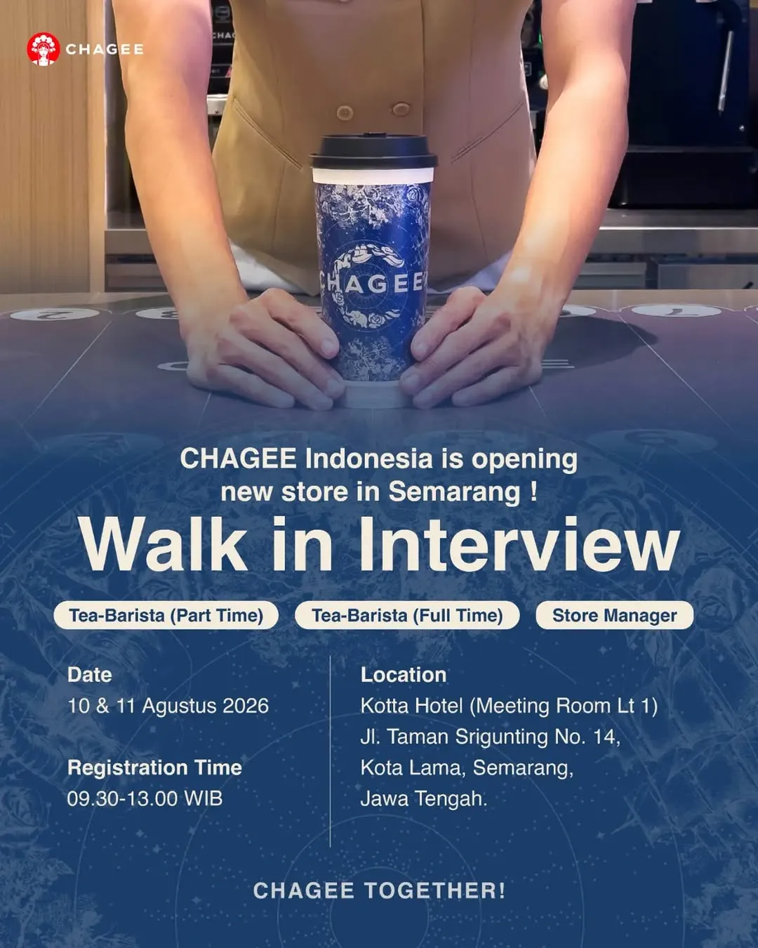 Logo CHAGEE Indonesia