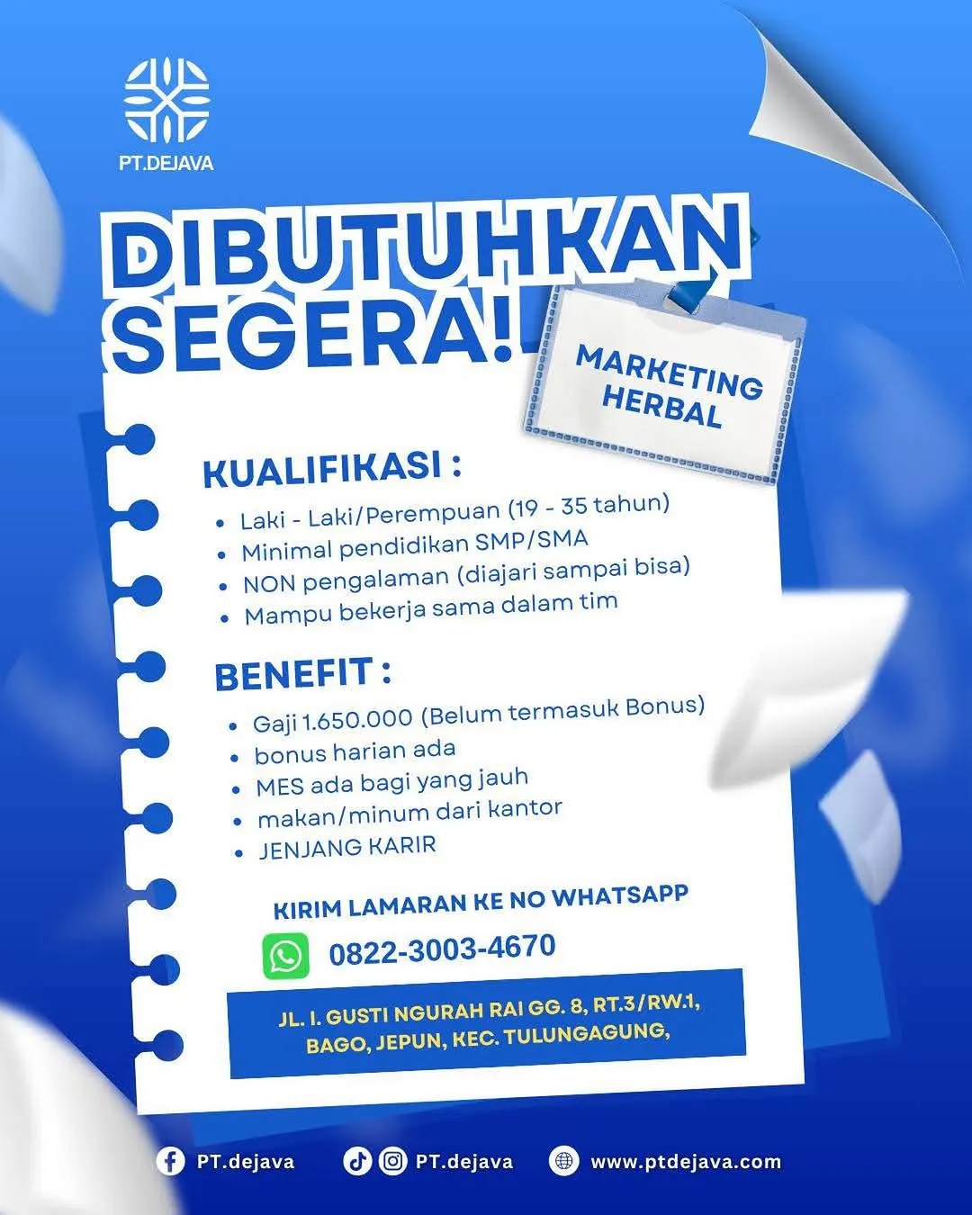 Logo PT. DEJAVA