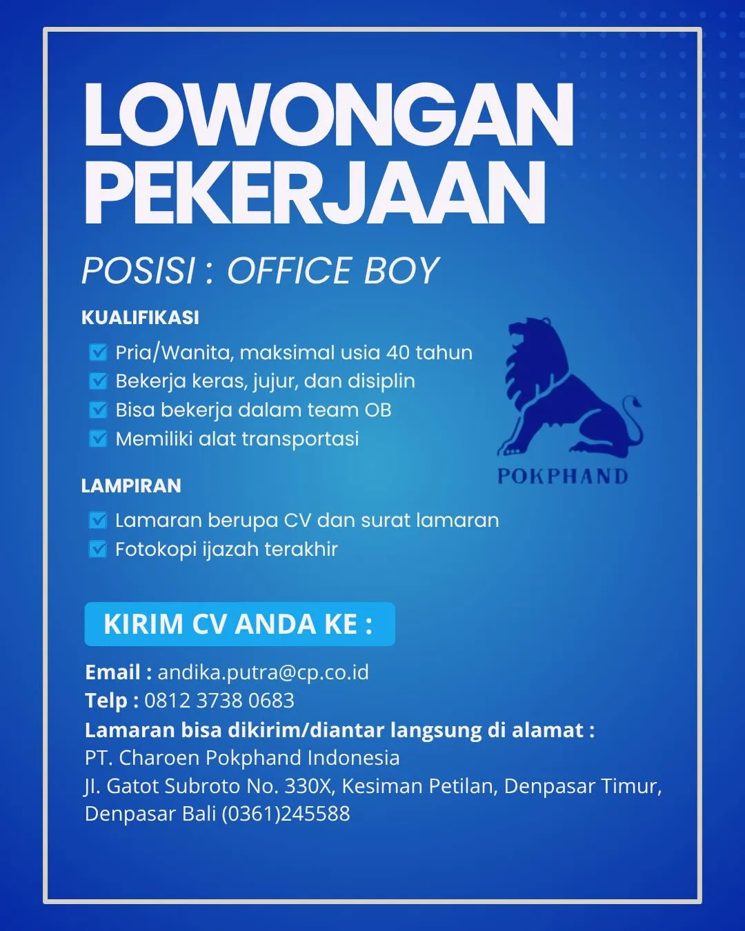 Logo PT. Charoen Pokphand Indonesia