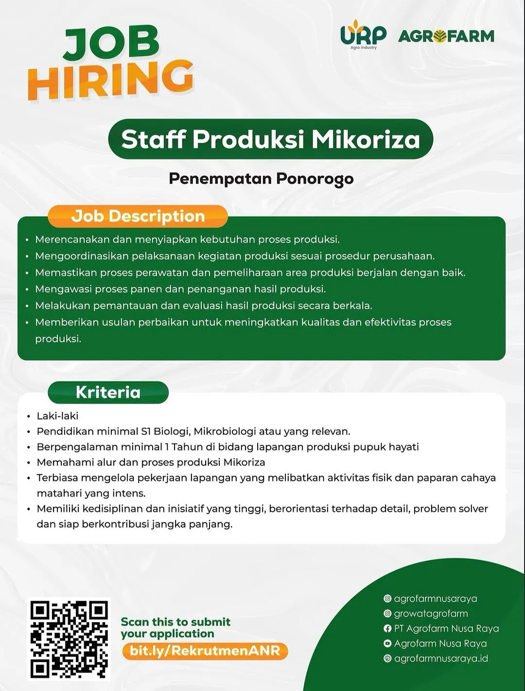 Logo PT Agrofarm Nusa Raya