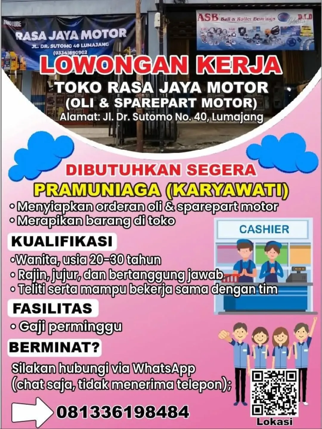 Logo Toko Rasa Jaya Motor