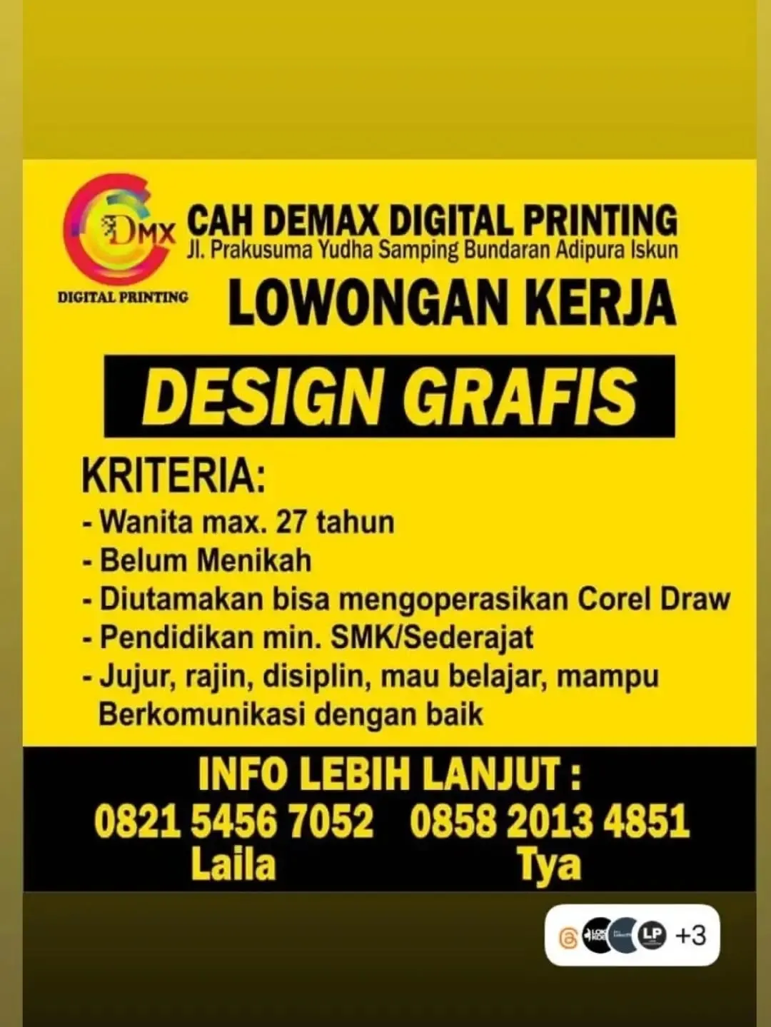 Logo CAH DEMAX DIGITAL PRINTING