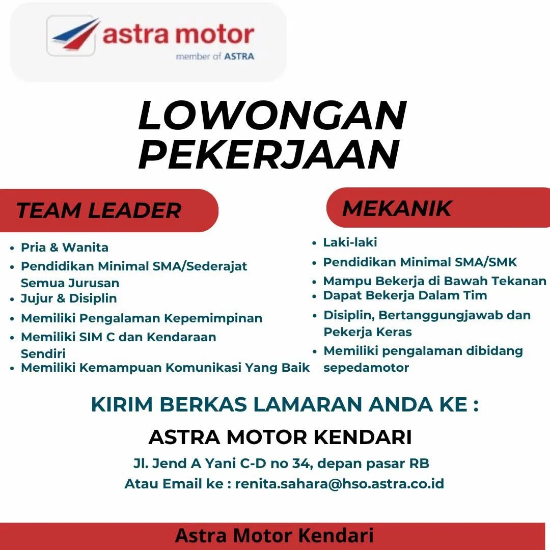 Logo Astra Motor Kendari