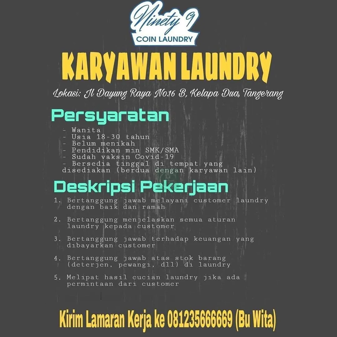 Logo Ninety 2 COIN LAUNDRY