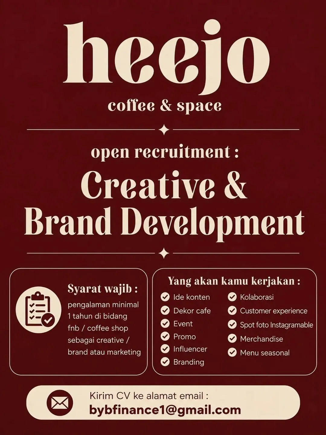 Logo heejo coffee & space