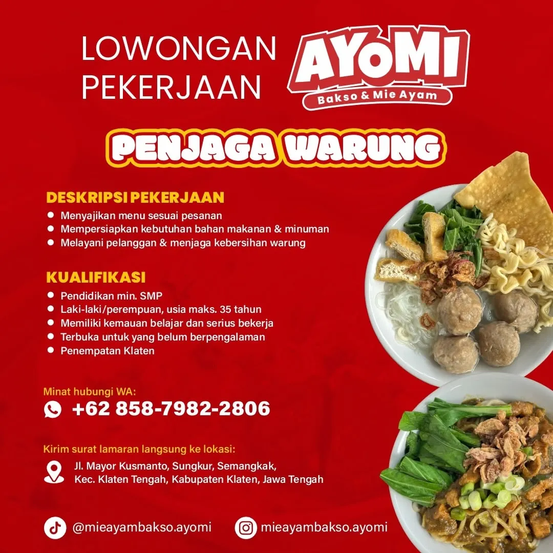 Logo AYoMI Bakso & Mie Ayam