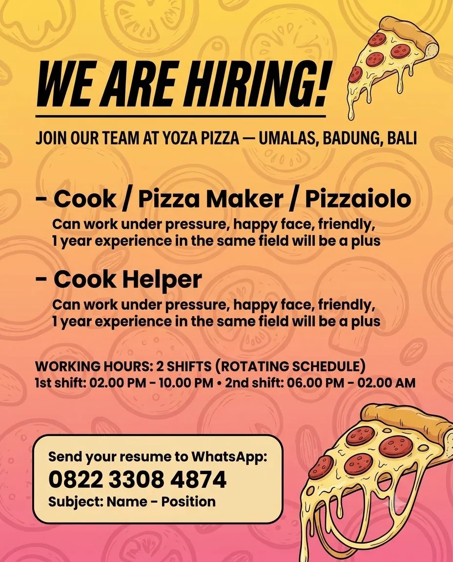 Logo YOZA PIZZA