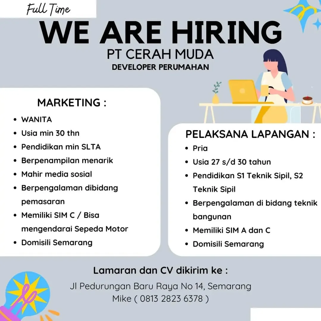 Logo PT CERAH MUDA