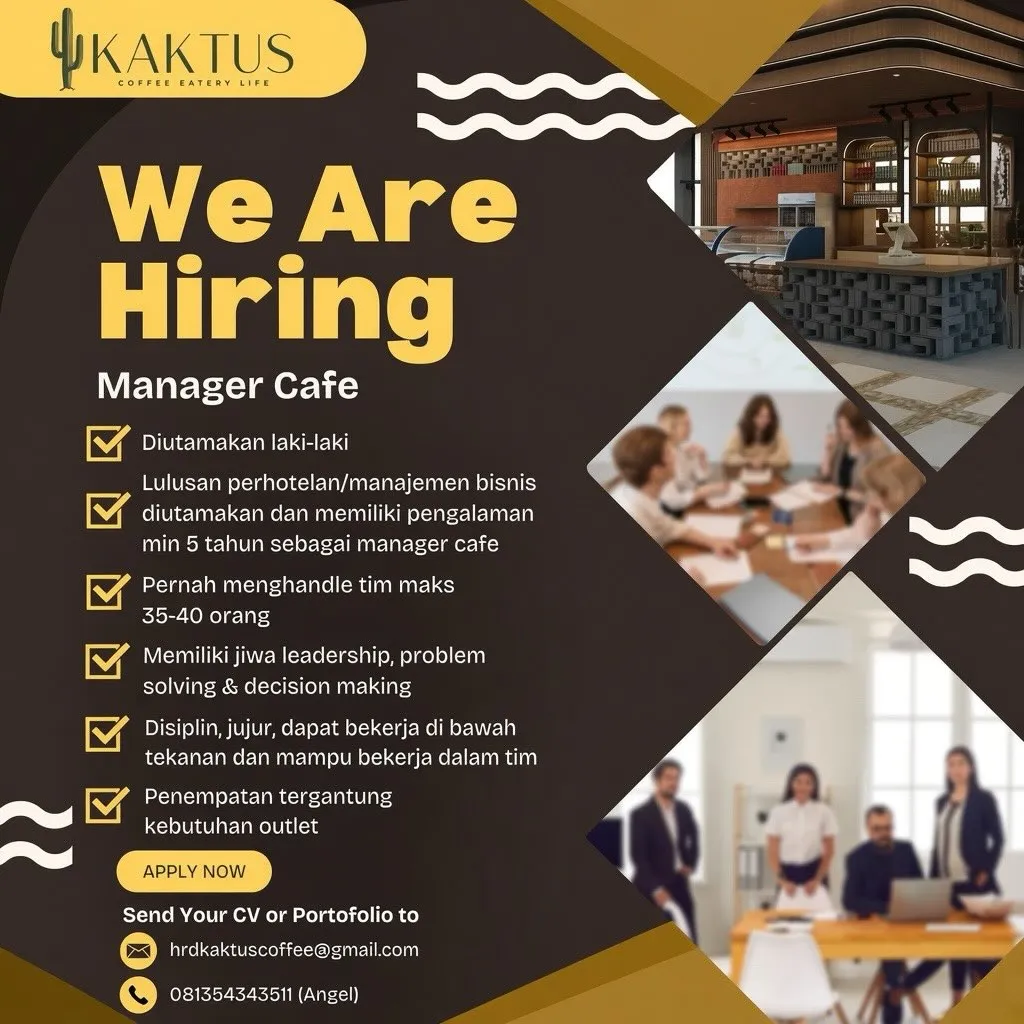 Logo Kaktus Coffee Eatery Life