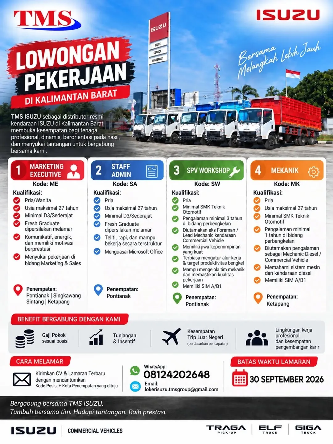 Logo TMS ISUZU