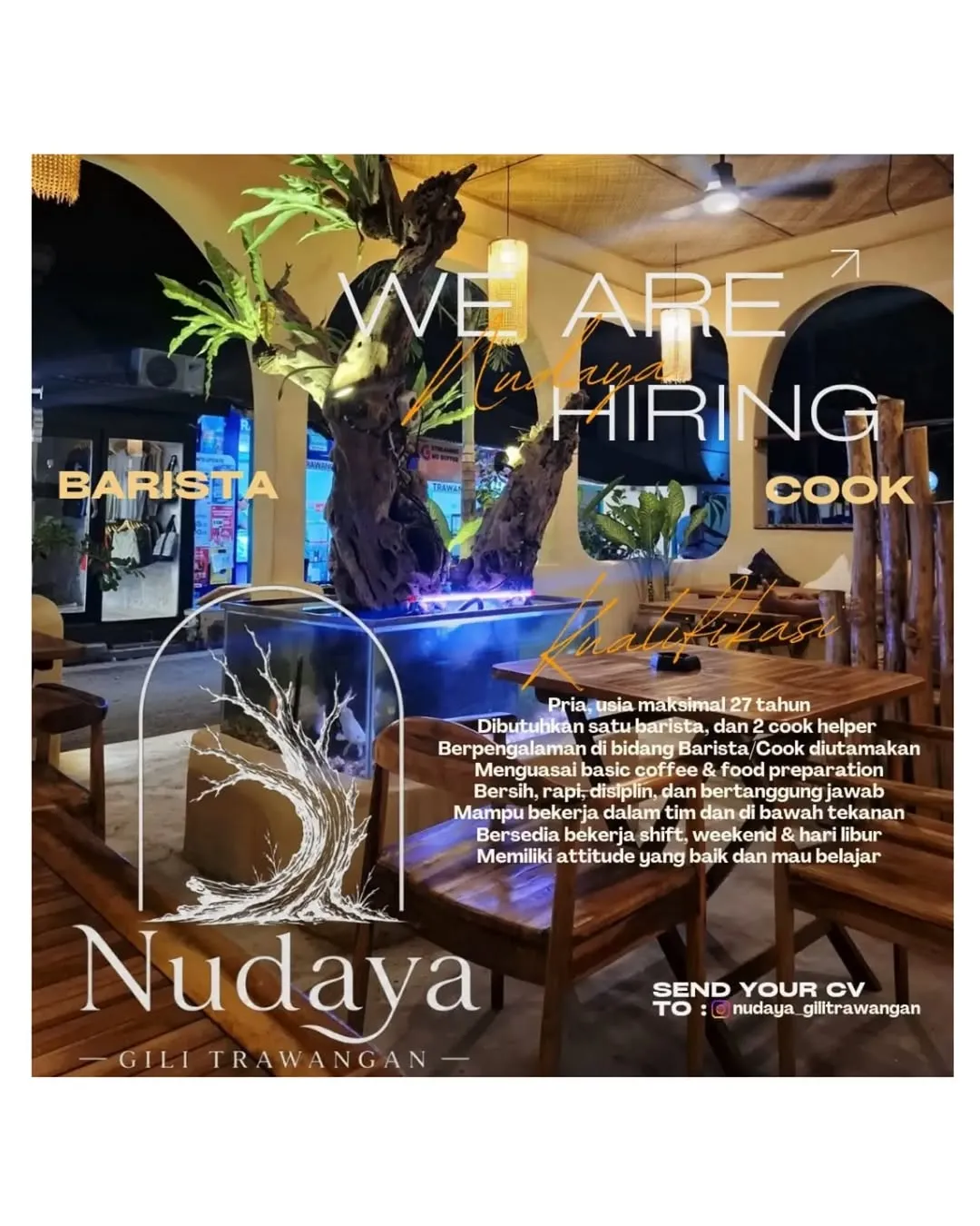 Logo Nudaya Gili Trawangan