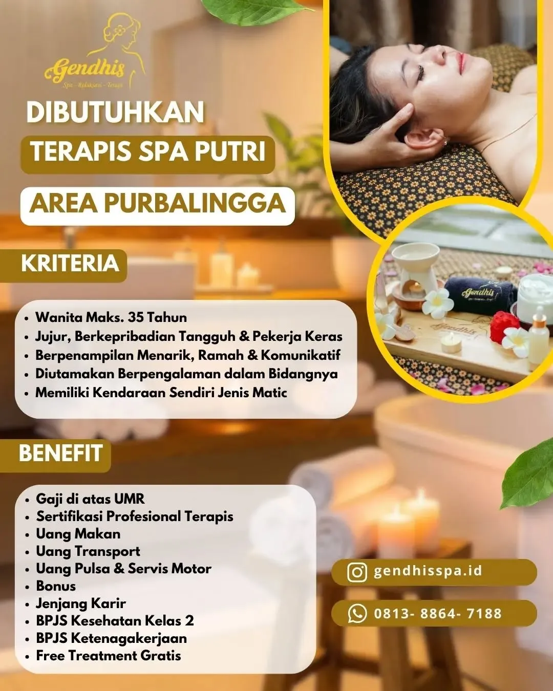 Logo Gendhis Spa