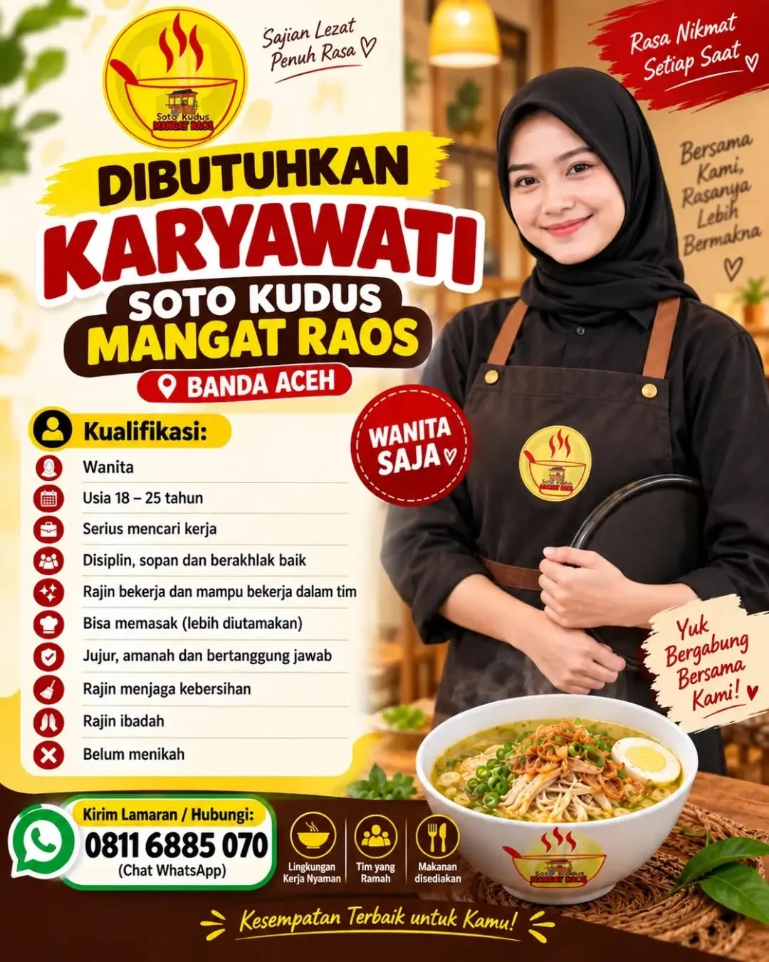 Logo Soto Kudus Mangat Raos