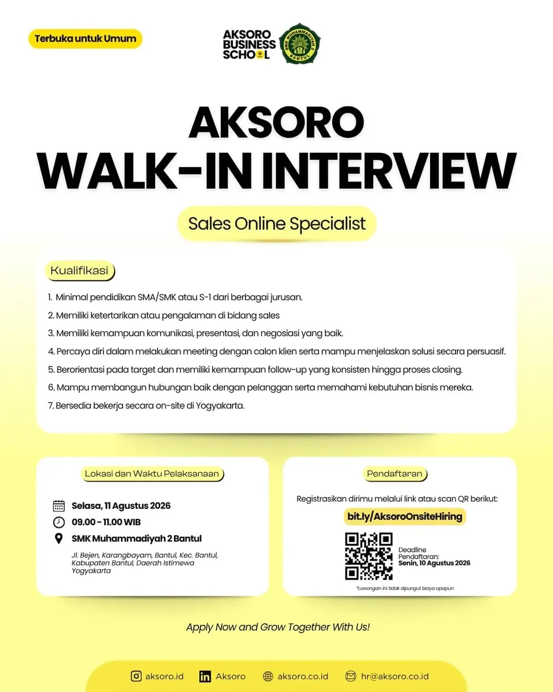 Logo AKSORO BUSINESS SCHOOL