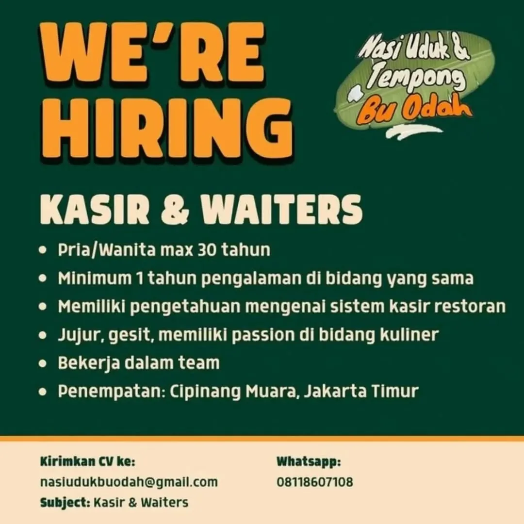 Logo Nasi Uduk & Tempong Bu Odah
