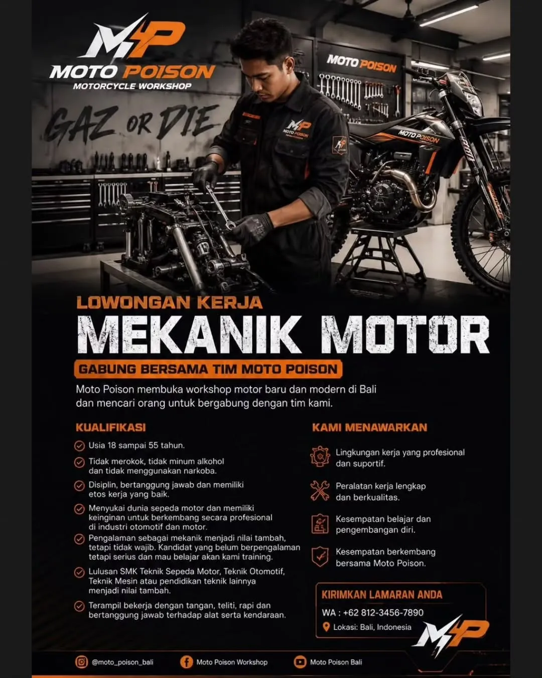 Logo Moto Poison