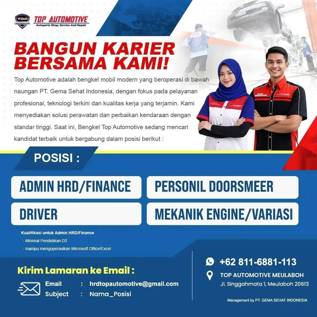 Logo PT. Gema Sehat Indonesia (Top Automotive)