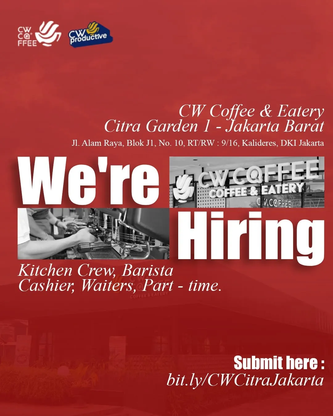 Logo CW Coffee & Eatery