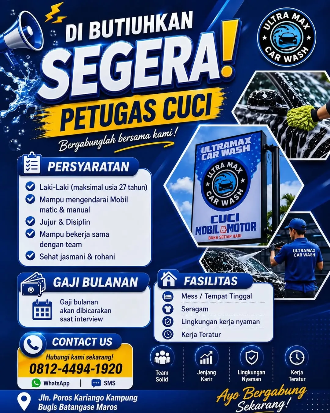 Logo ULTRA MAX CAR WASH