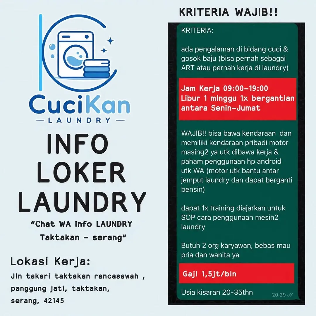 Logo CuciKan Laundry