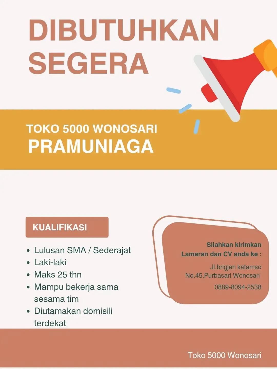 Logo Toko 5000 Wonosari