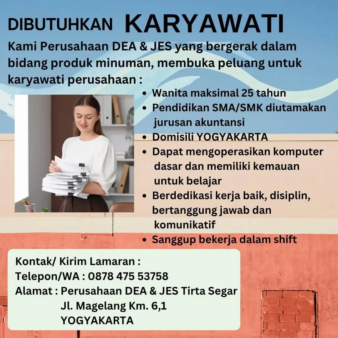 Logo Perusahaan DEA & JES Tirta Segar
