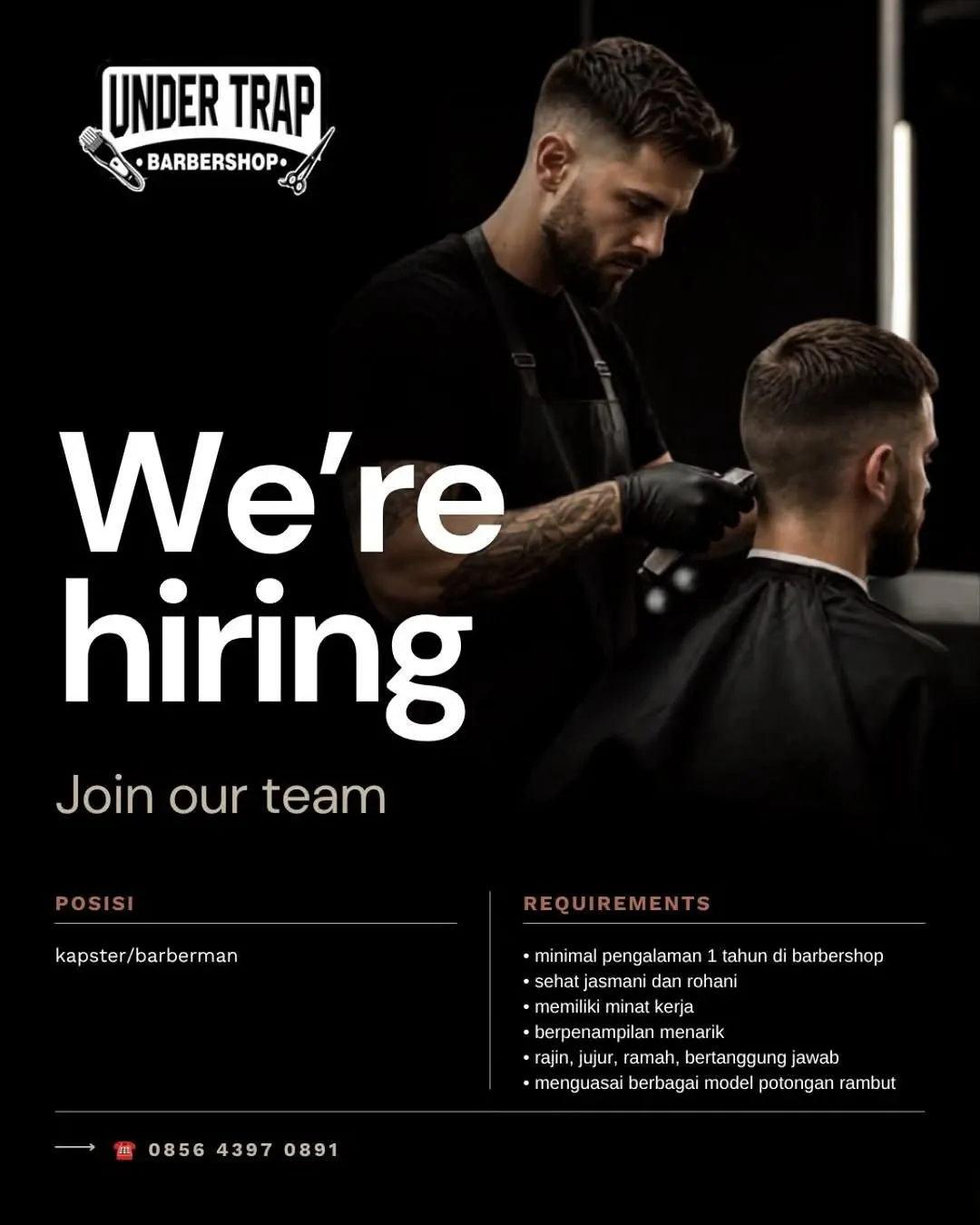 Logo UNDER TRAP BARBERSHOP