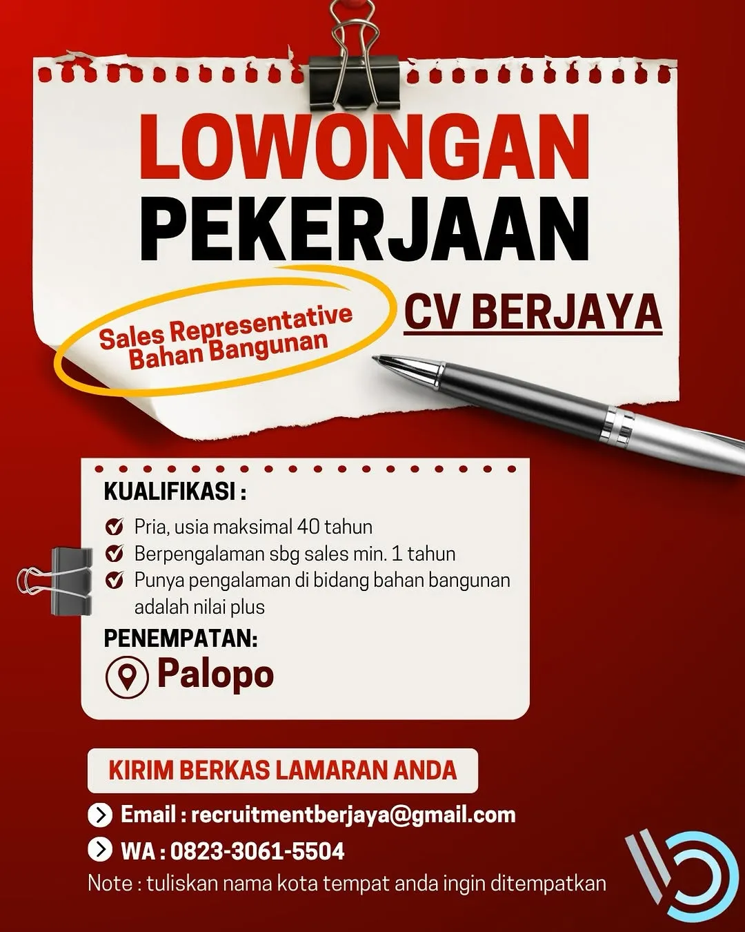 Logo CV BERJAYA