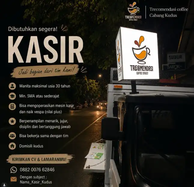 Logo trecomendasi coffe