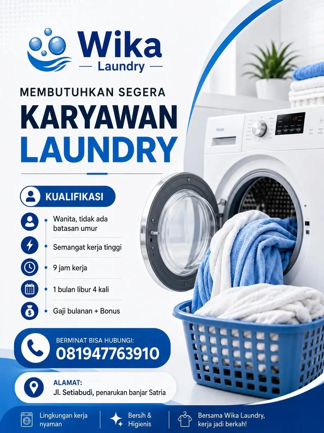 Logo Wika Laundry