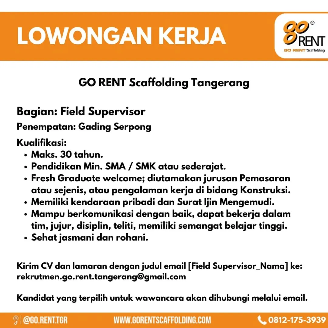 Logo GO RENT Scaffolding
