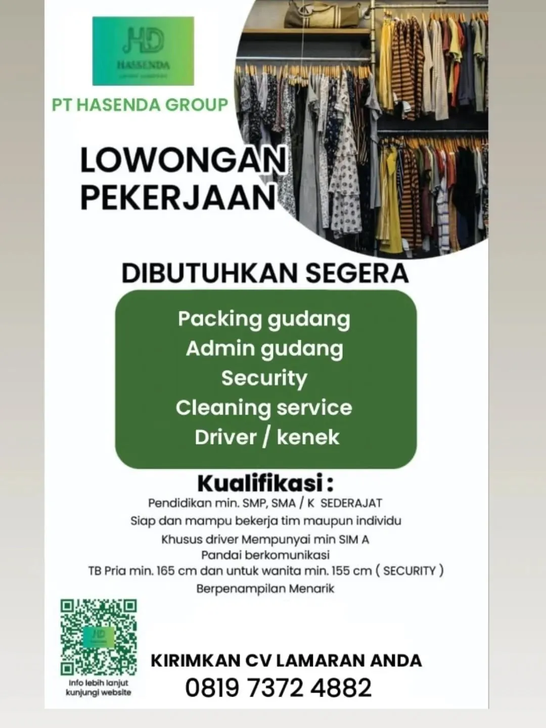 Logo PT HASENDA GROUP