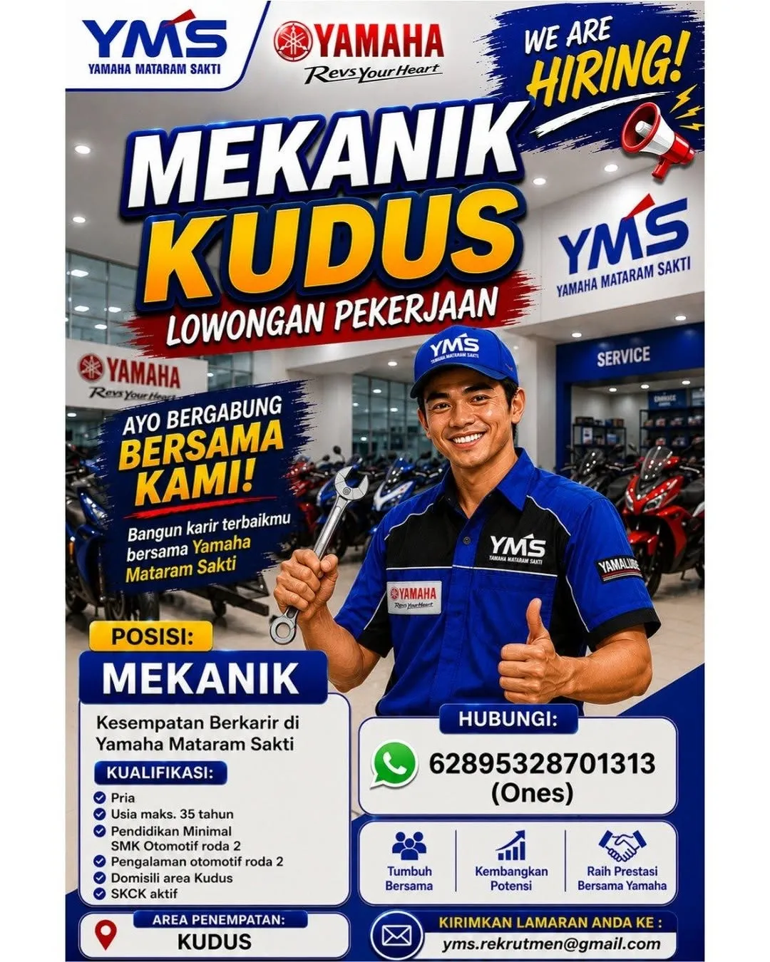 Logo Yamaha Mataram Sakti