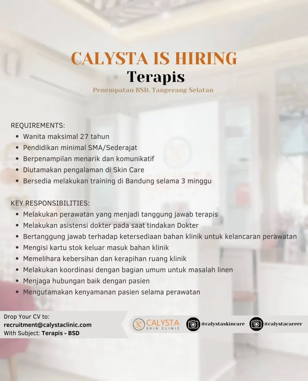 Logo CALYSTA SKIN CLINIC