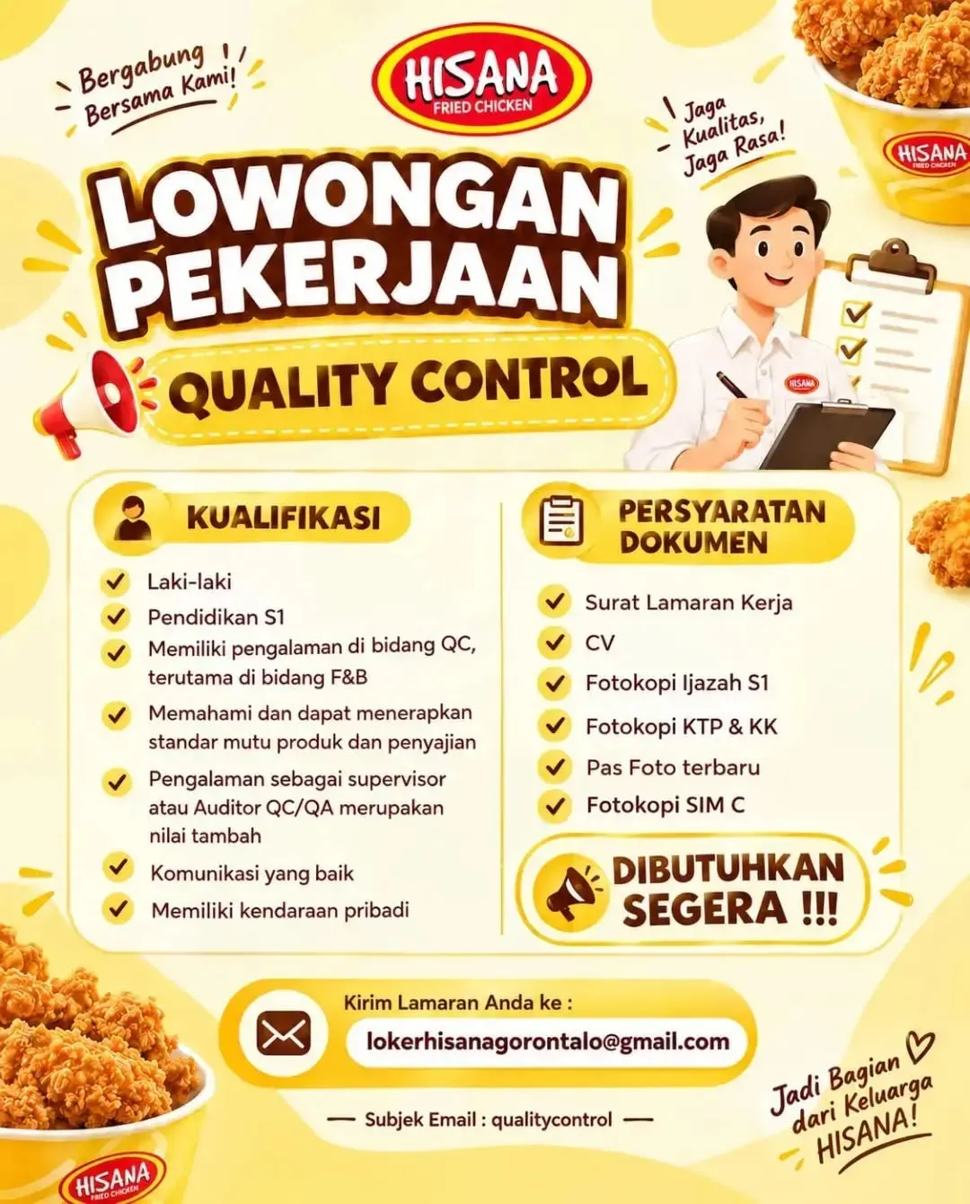 Logo Hisana Fried Chicken
