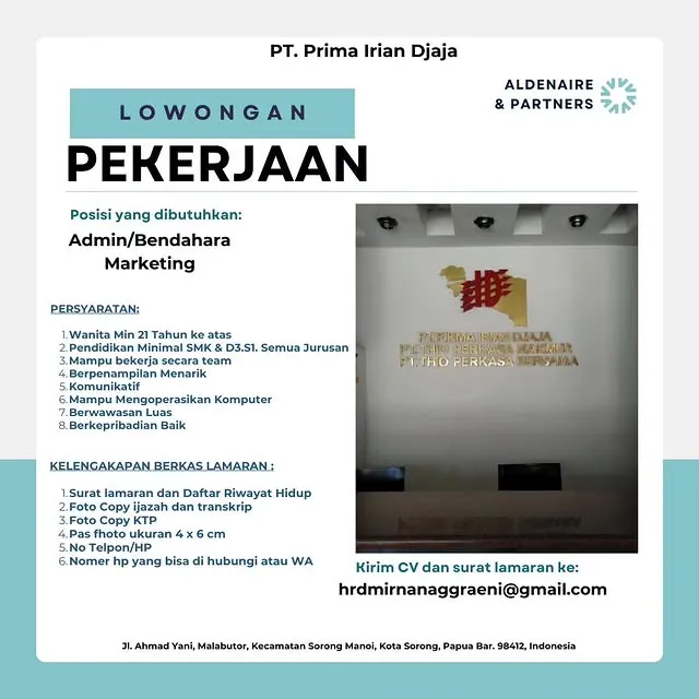 Logo PT. Prima Irian Djaja