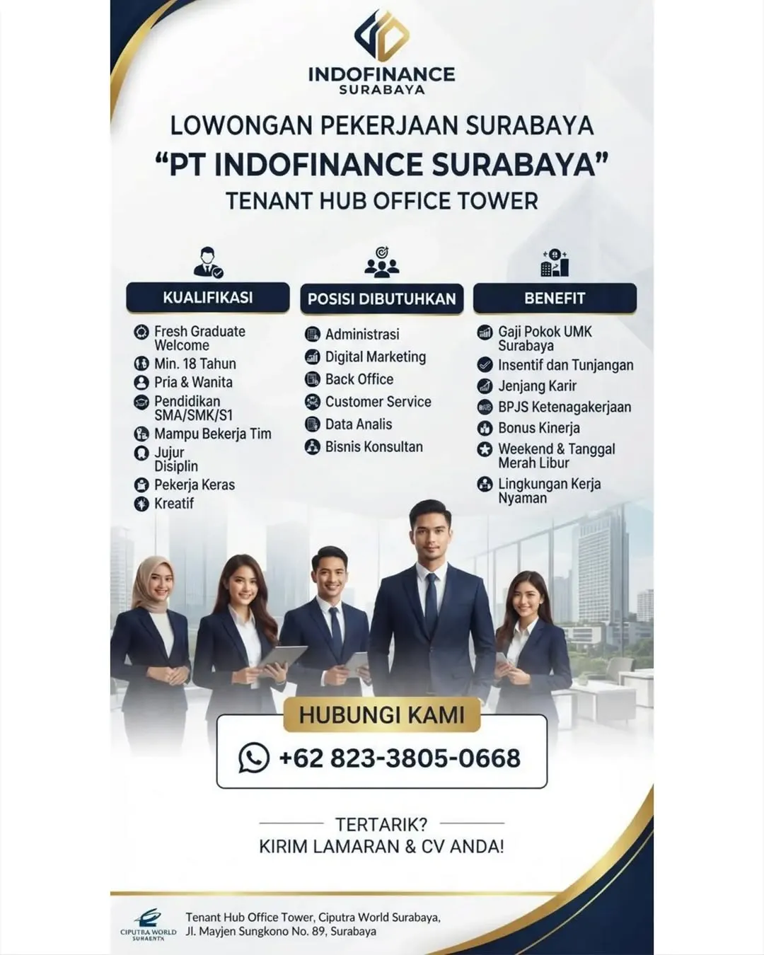 Logo PT INDOFINANCE SURABAYA