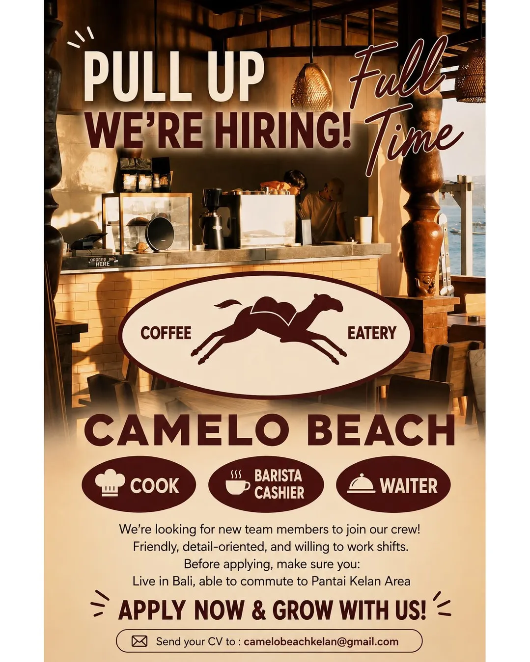 Logo Camelo Beach Coffee & Eatery