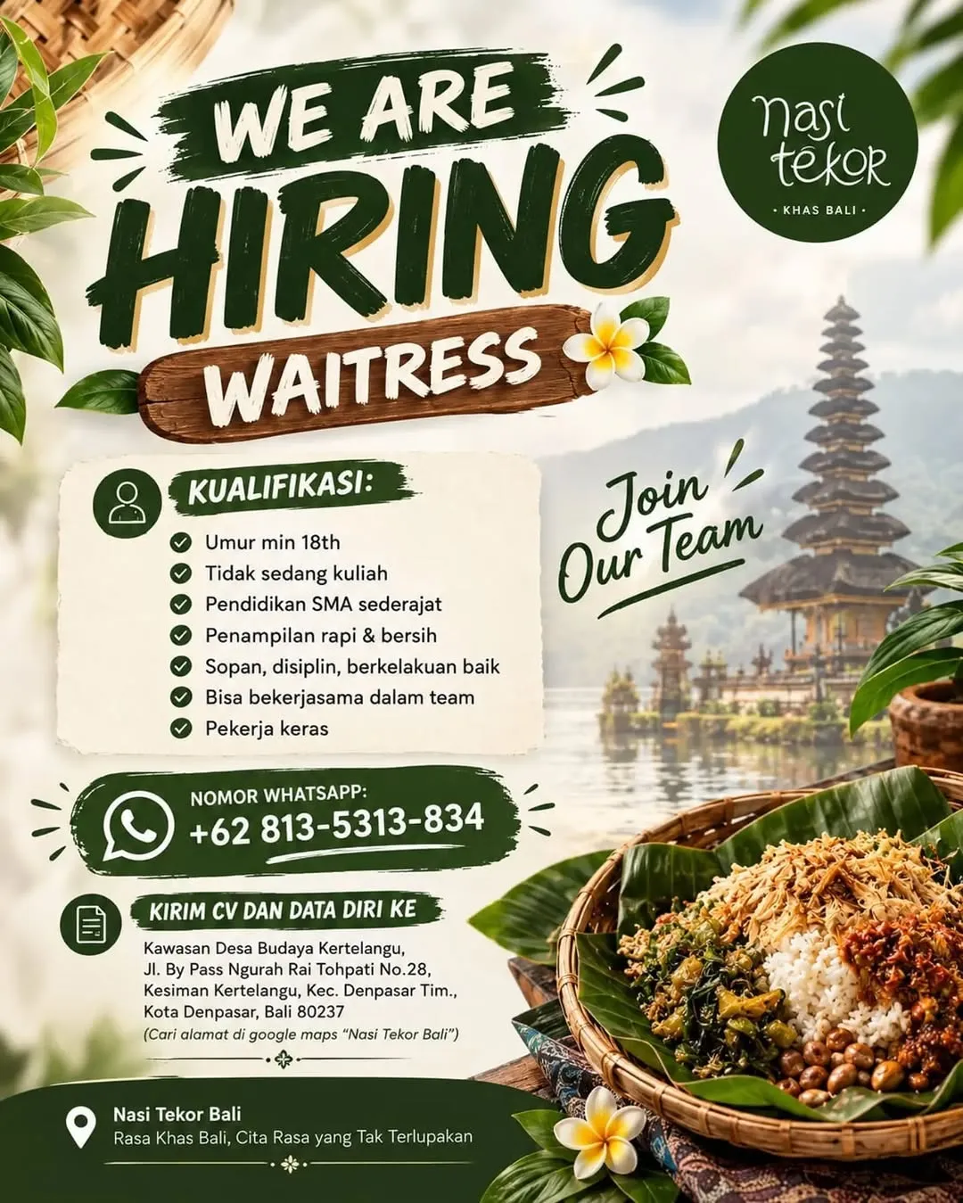 Logo Nasi Tekor Bali