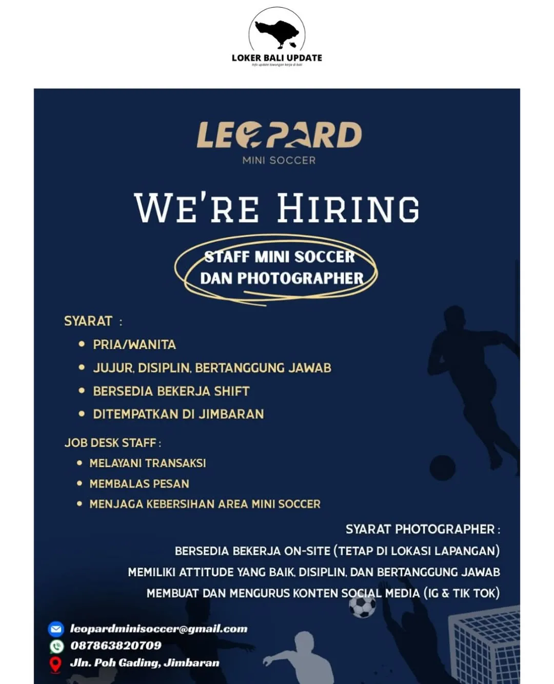Logo Leopard Mini Soccer