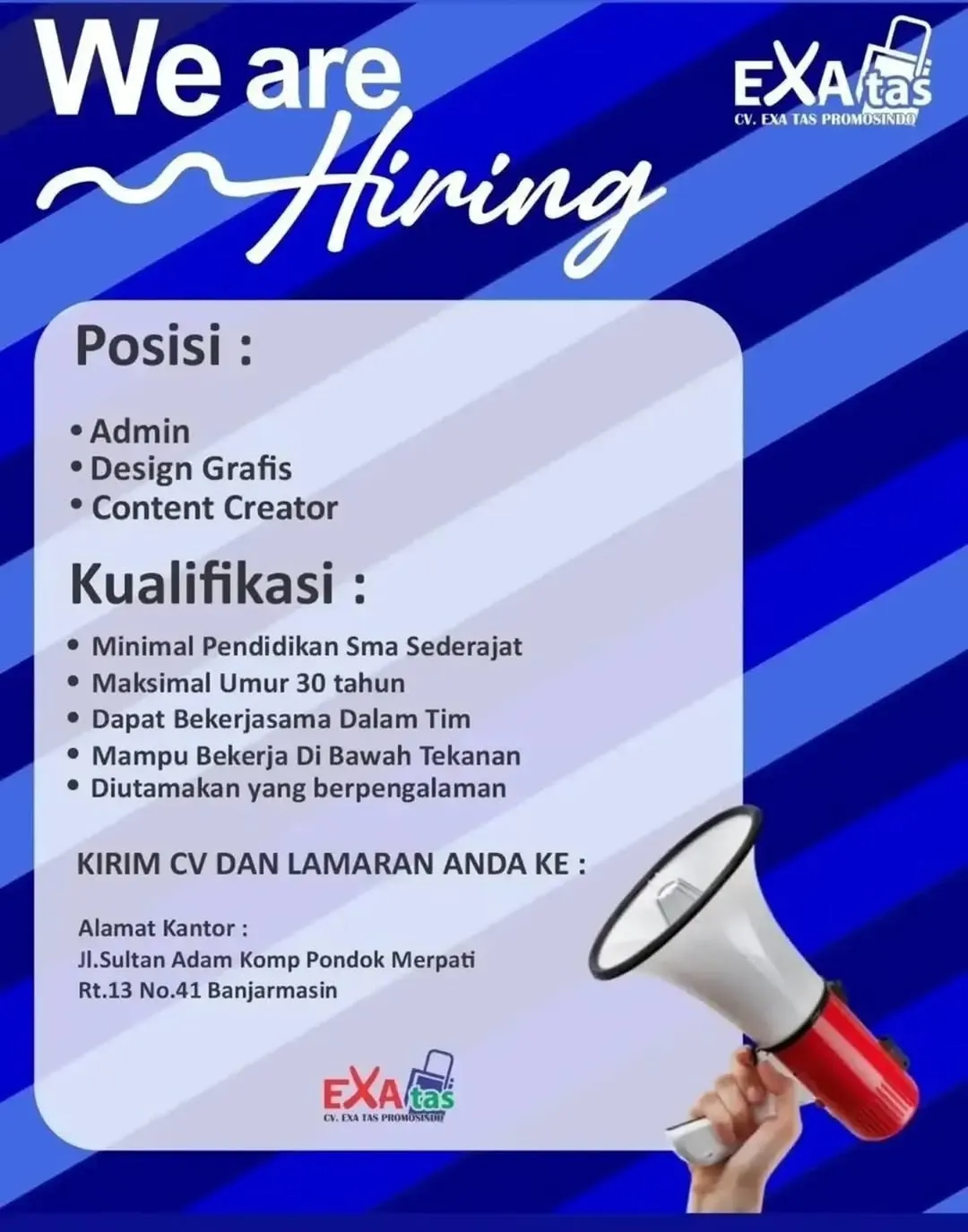 Logo CV. Exa Tas Promosindo