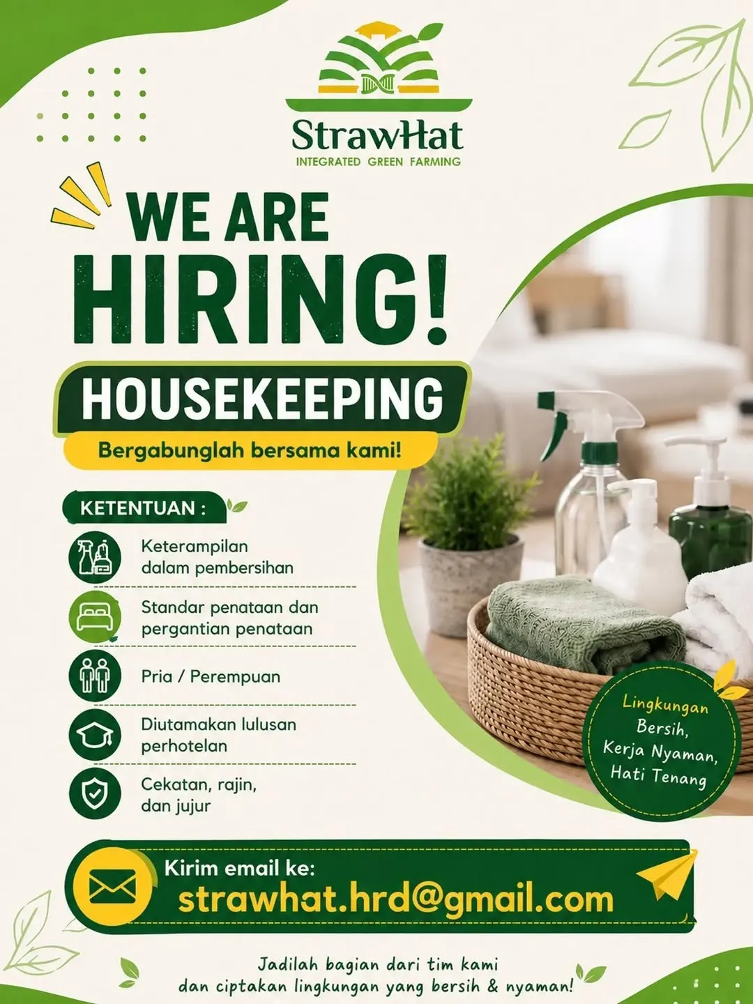 Logo StrawHat Integrated Green Farming