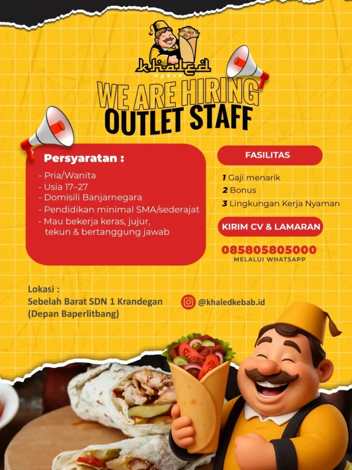 Logo Khaled kebab