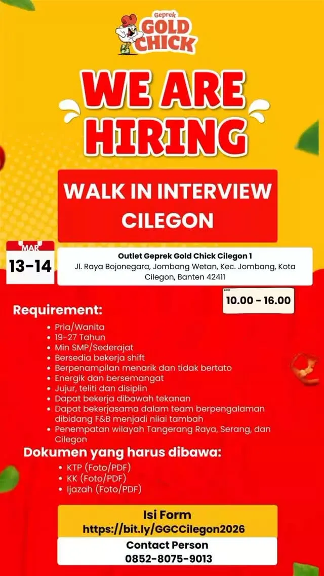 Logo Geprek Gold Chick Cilegon 1