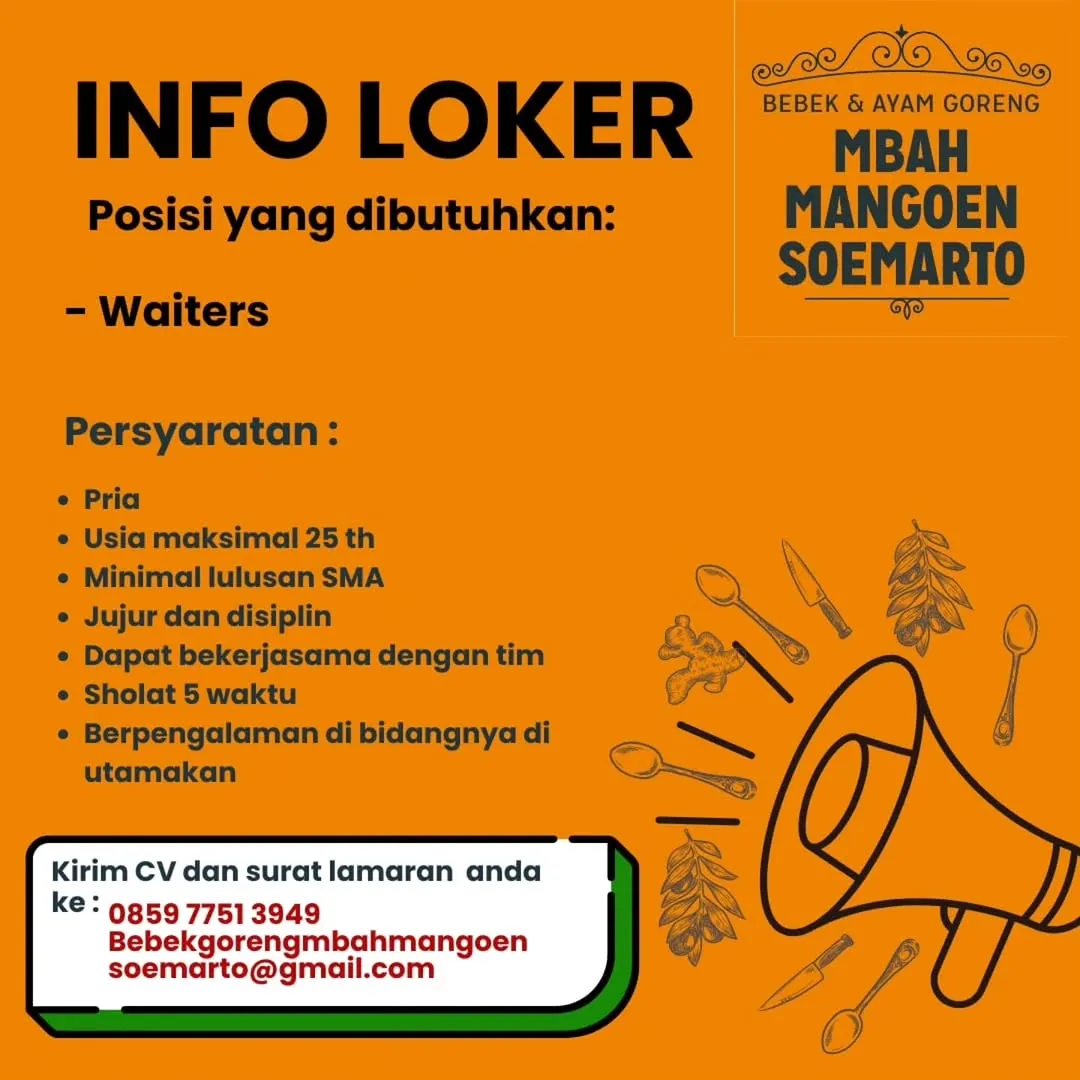 Logo Bebek & Ayam Goreng Mbah Mangoen Soemarto