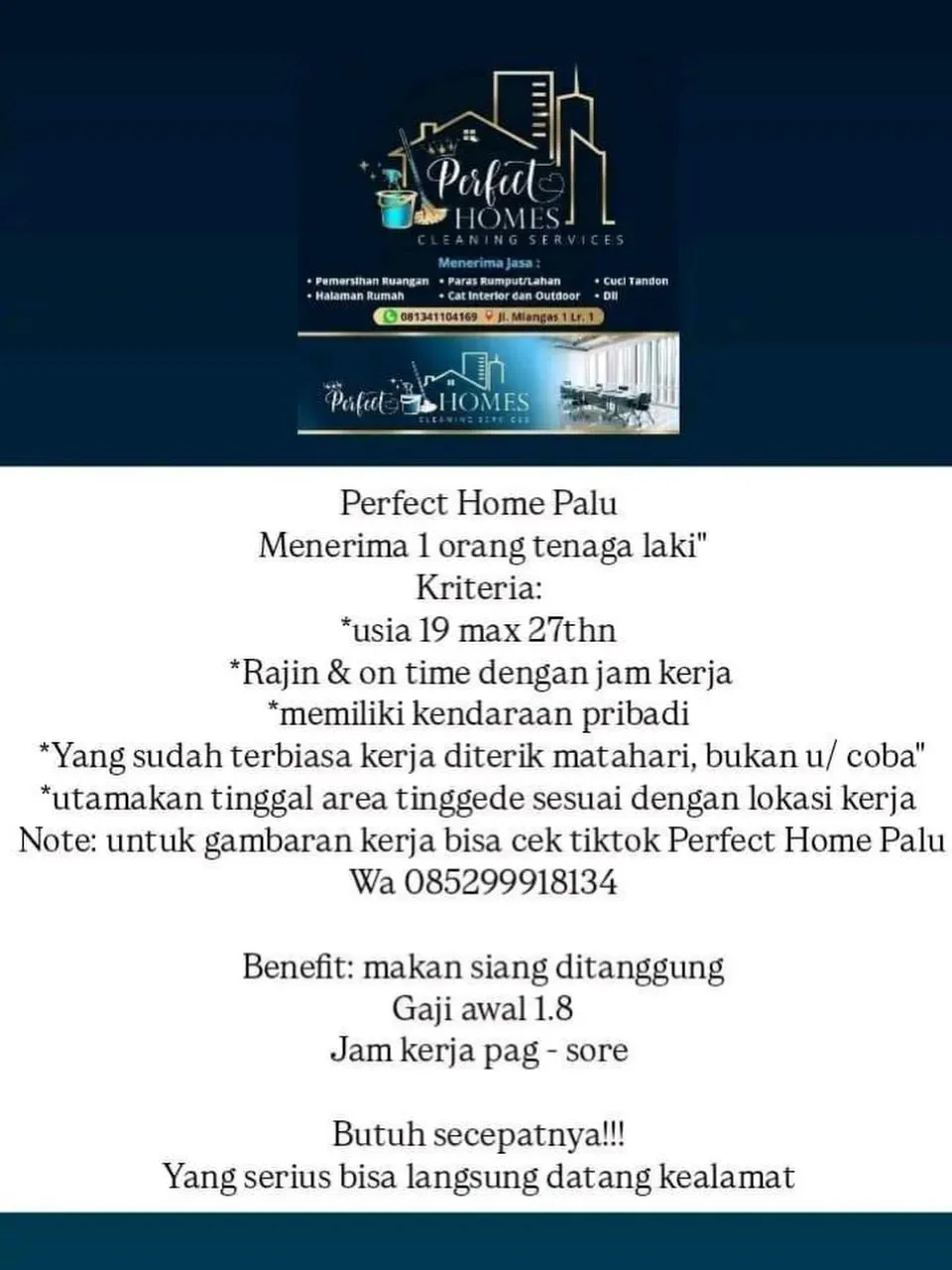 Logo Perfect Home Palu