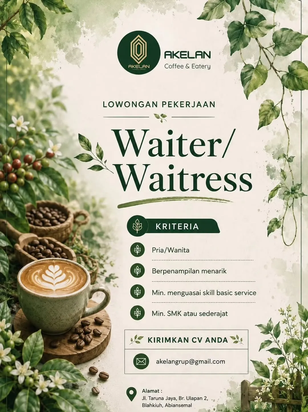 Logo AKELAN Coffee & Eatery