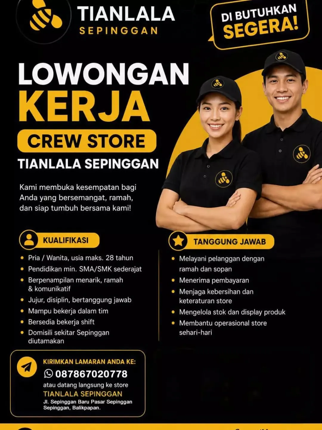 Logo Tianlala Sepinggan