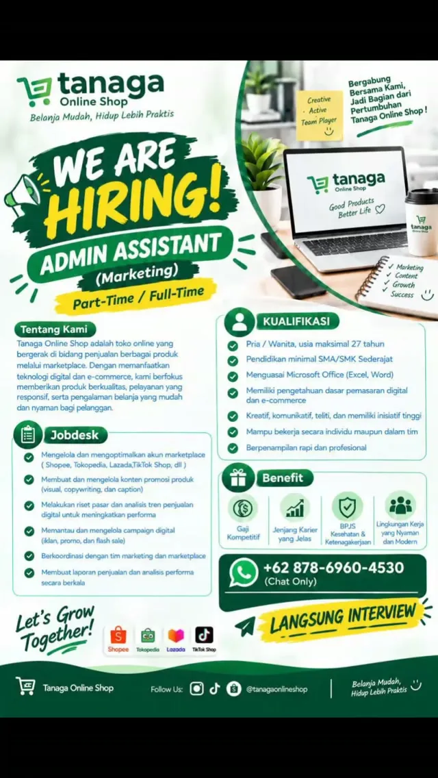 Logo Tanaga Online Shop