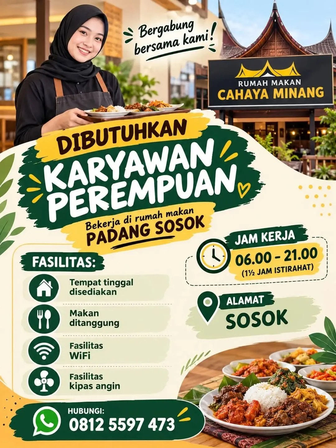 Logo Rumah Makan Cahaya Minang